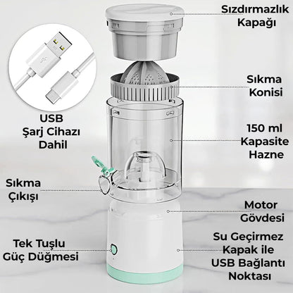 Şarjlı Meyve Sıkacağı
