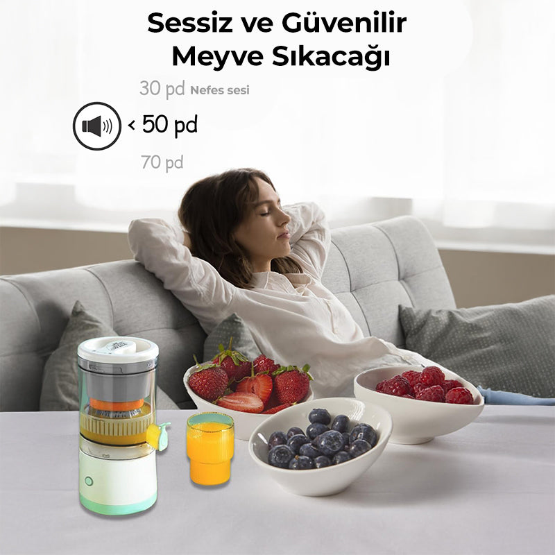 Şarjlı Meyve Sıkacağı